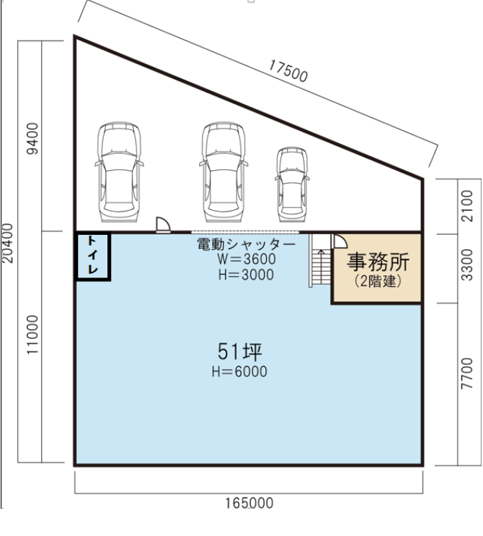 八尾市志紀町南倉庫2