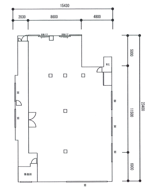 東住吉区今川店舗 倉庫2