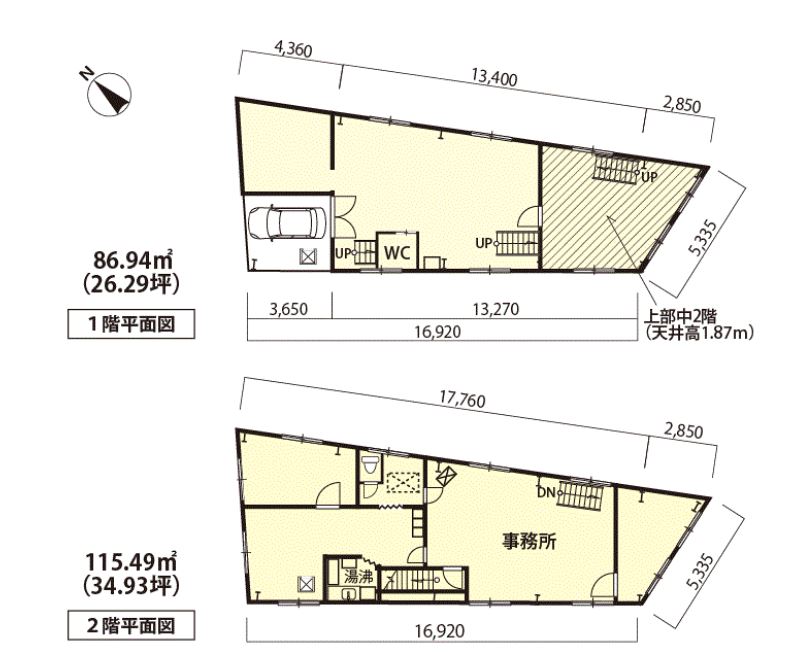 吹田市穂波町事務所付き倉庫2