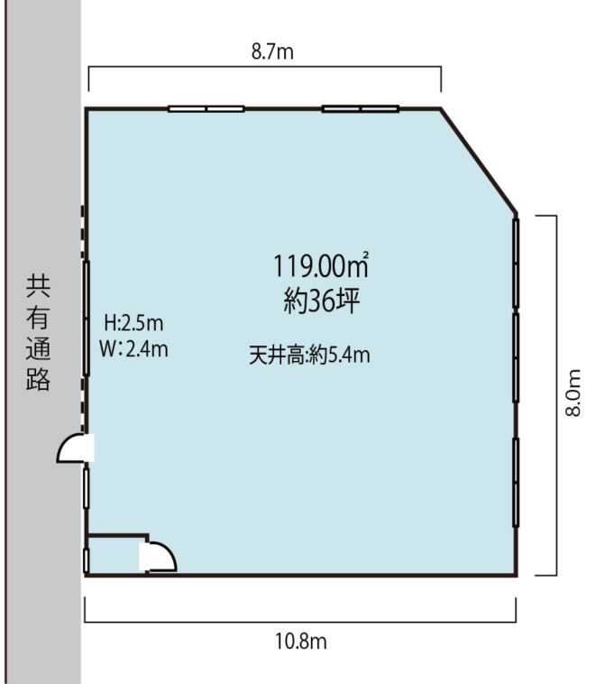 東大阪市宝町倉庫・工場2