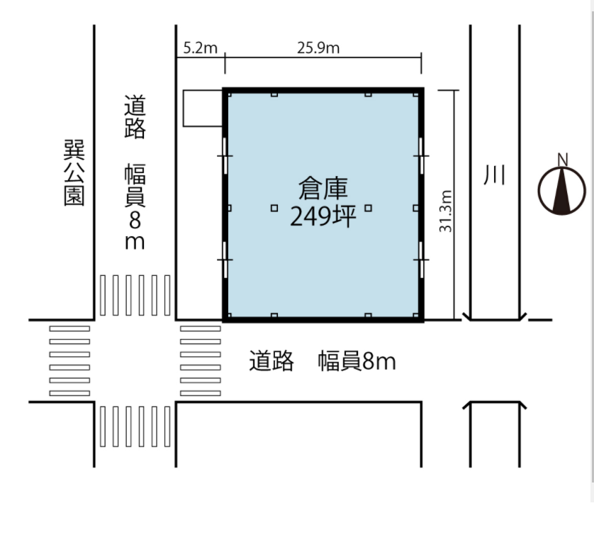 生野区巽西倉庫2