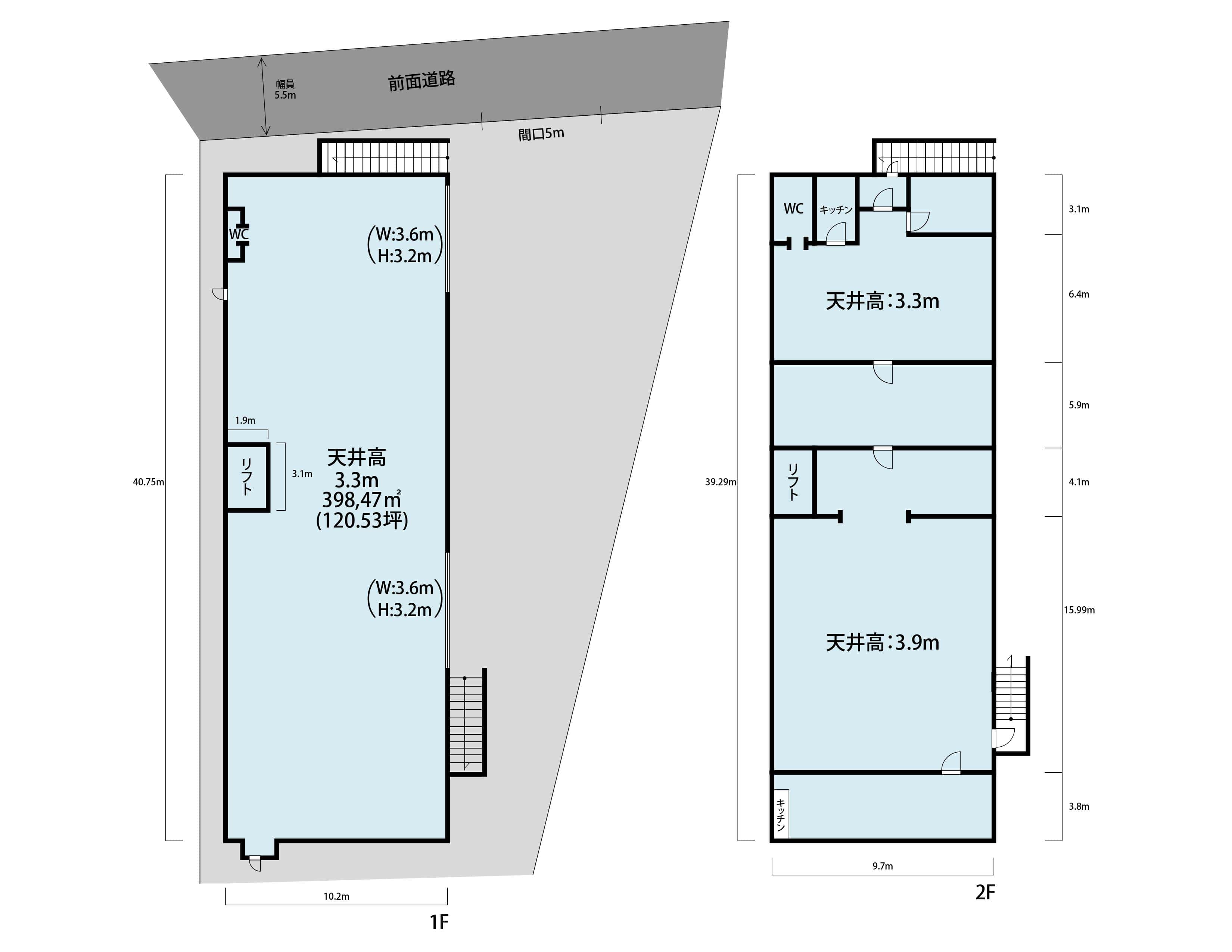 大阪狭山市東茱萸木倉庫・工場2