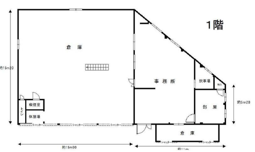 堺市南区大庭寺倉庫・事務所2