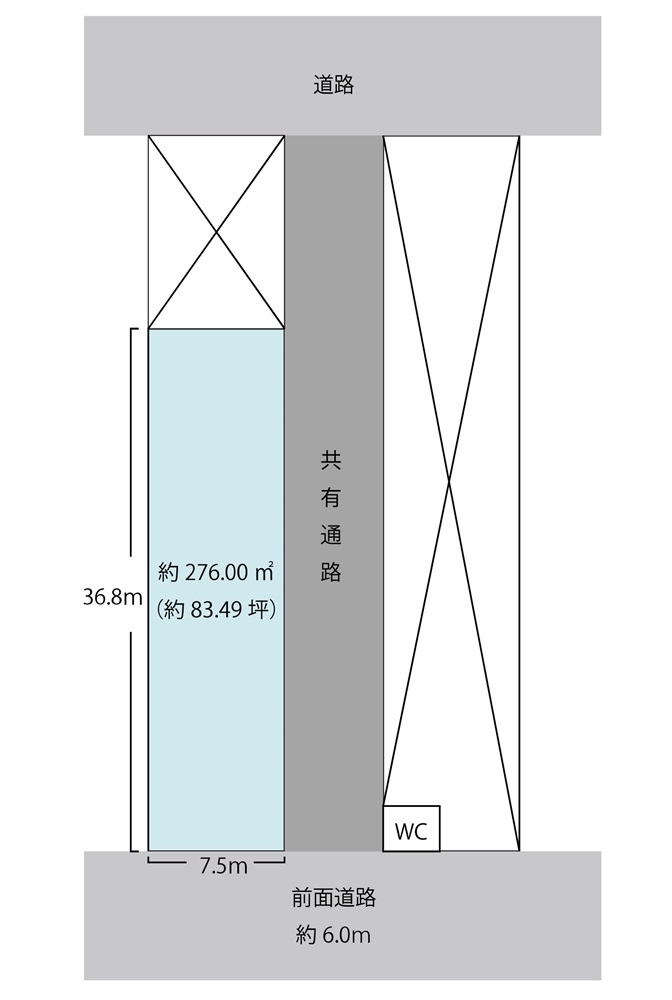 東大阪市新庄東貸土地2