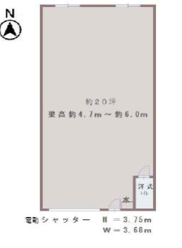 八尾市山賀町倉庫第2号2