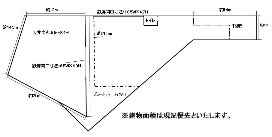 香芝市穴虫倉庫2