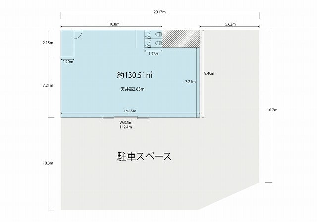 吹田市上山手町店舗2