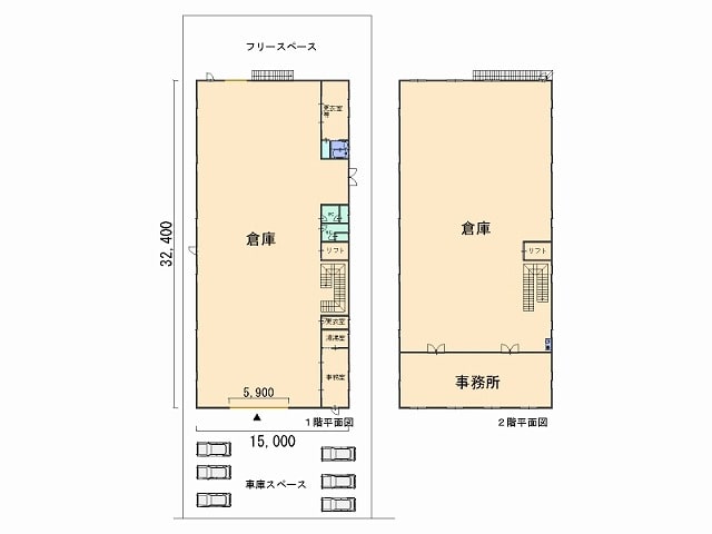 門真市三ツ島倉庫・事務所2