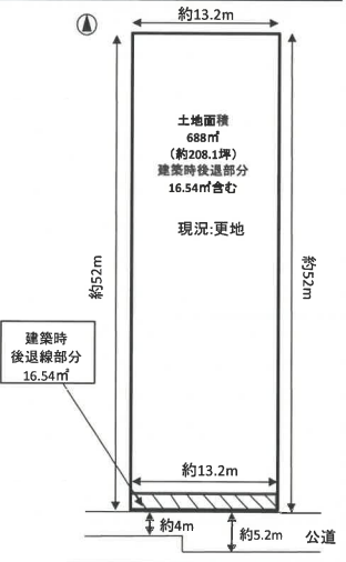 東大阪市西堤本通西売土地2