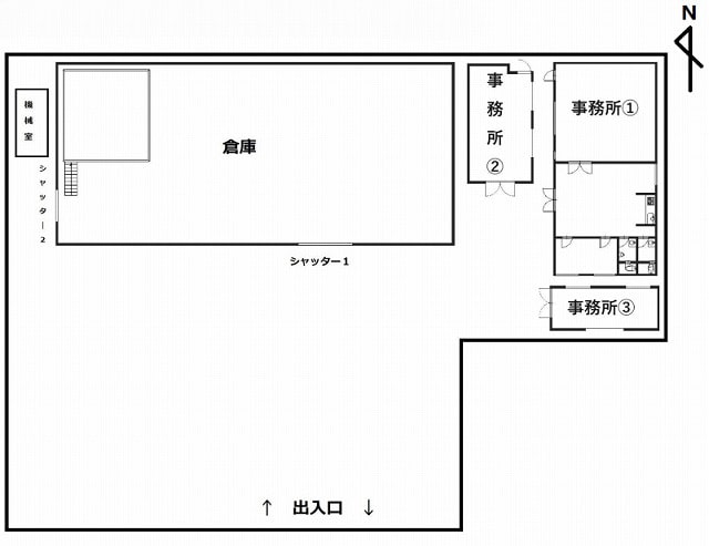 京都府京都市伏見区竹田藁屋町倉庫2