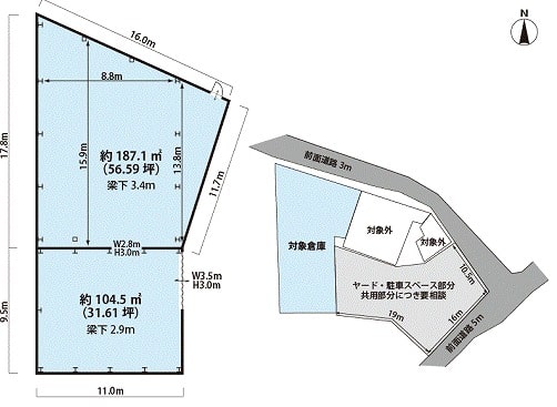 和泉市善正町倉庫2