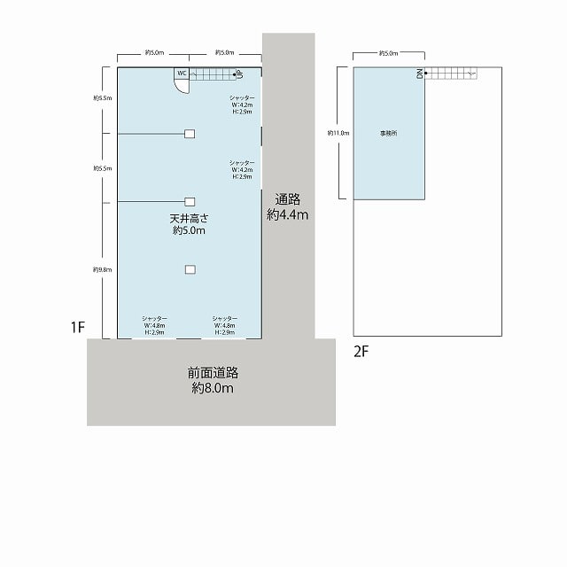 八尾市泉町倉庫・工場2