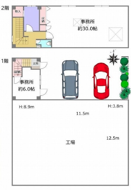 平野区平野西売工場2