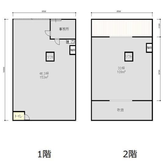 平野区平野市町倉庫・工場2