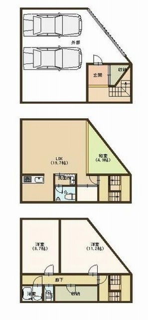 門真市北巣本町古家付土地・倉庫・居宅・事務所4