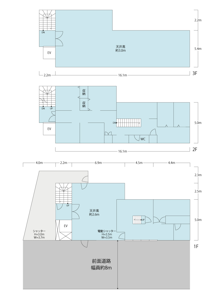 東大阪市菱江倉庫・店舗2