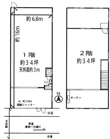 東成区深江北倉庫2