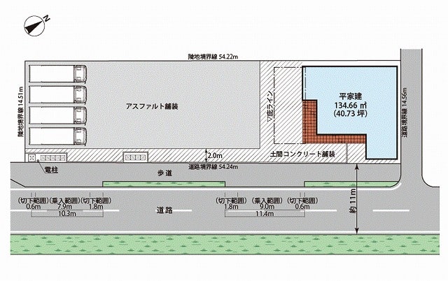 泉佐野市新安松倉庫・事務所2