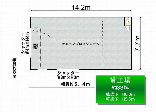 生野区巽西倉庫2