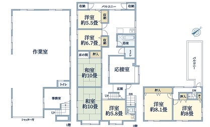 平野区平野馬場売工場・居宅2