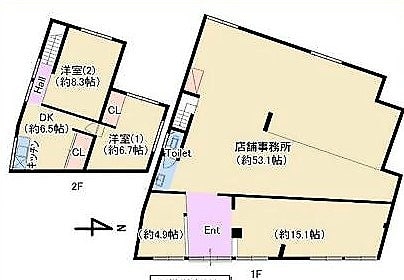 東成区中道倉庫・事務所2