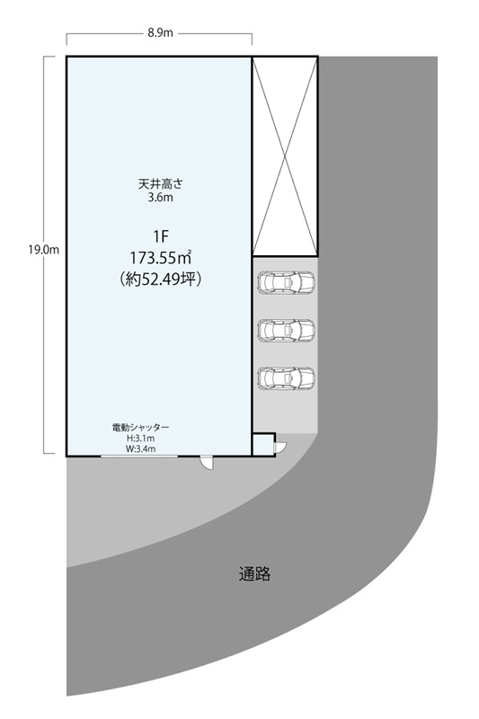 松原市丹南倉庫2