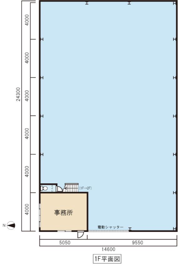 平野区平野西倉庫・事務所2