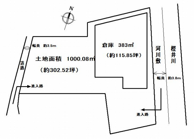 泉南市兎田倉庫2