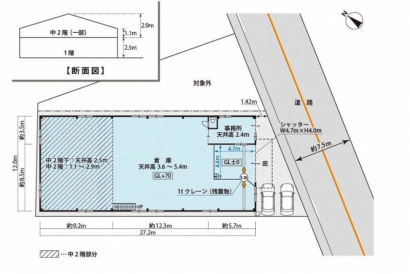 吹田市岸部南倉庫・事務所2