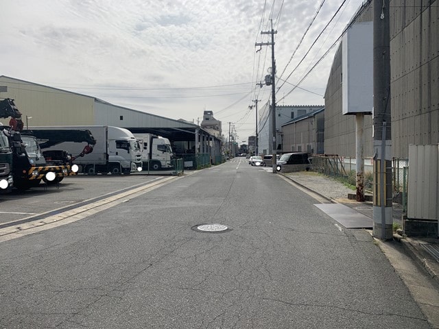 大型車通行可能です。