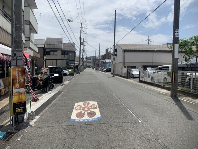 大型車通行可能です。