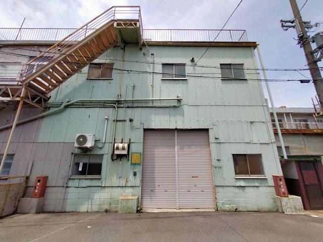 賃貸部分は緑色の部分です。