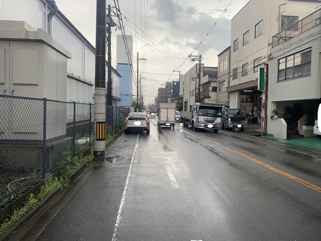 大型車通行可能です。