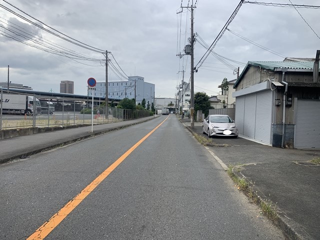 大型車両通行可能です。