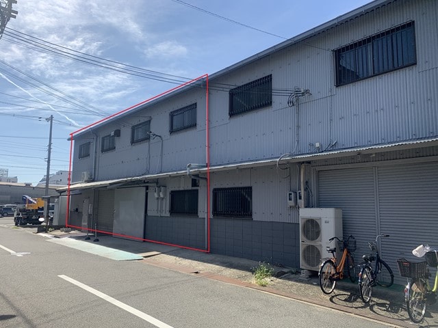 賃貸部分は赤枠になります。