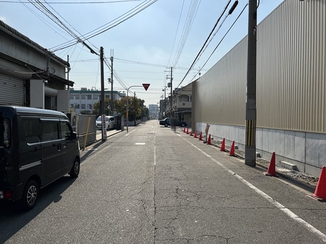 大型車両通行可能です。