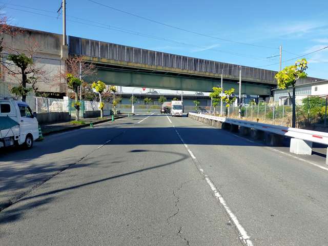 前面道路です。