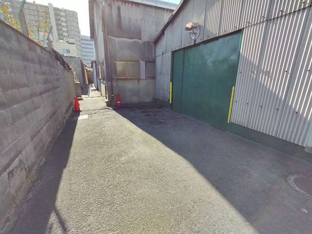 奥は行き止まりです。