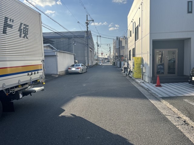 大型車両通行可能です。