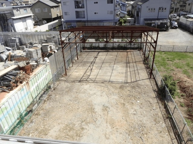 兵庫県伊丹市西野 貸し倉庫 広いヤード - 賃貸倉庫を大阪で探す