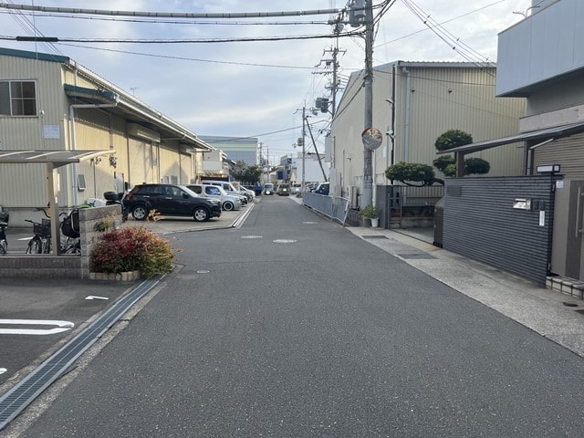 奥は行き止まりです。