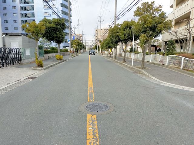 大通りにすぐに出れます。