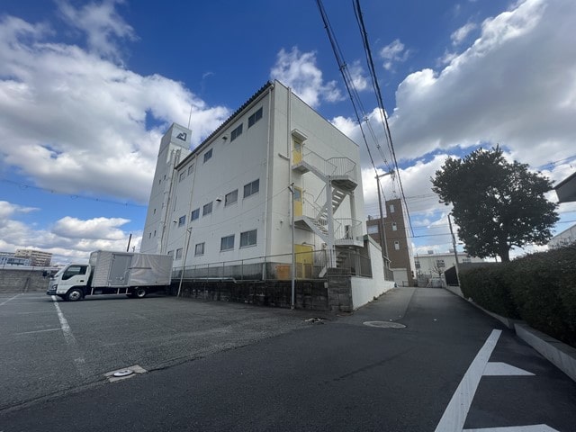 外階段あります。