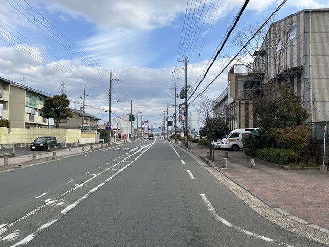 大型車両通行可能です。