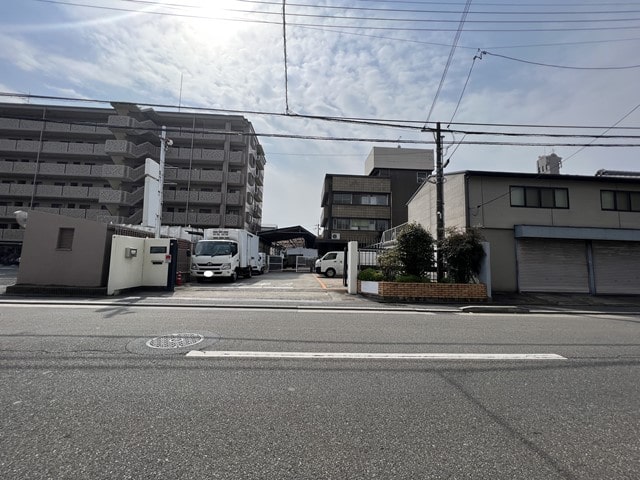 一部敷地に賃貸対象外部分があります。