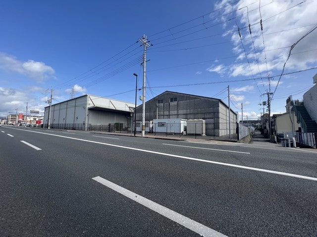 賃貸部分は敷地内にあります一部の倉庫です。
