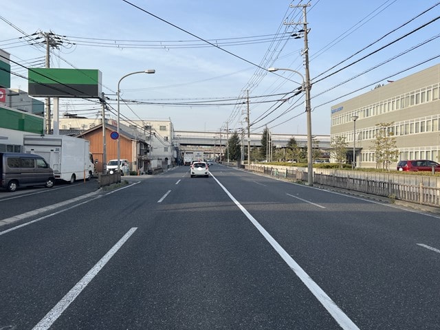 大型車両通行可能です。