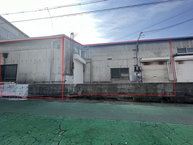 赤枠が賃貸部分です。