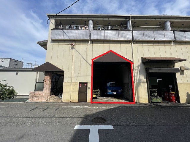 赤枠が対象物件です。