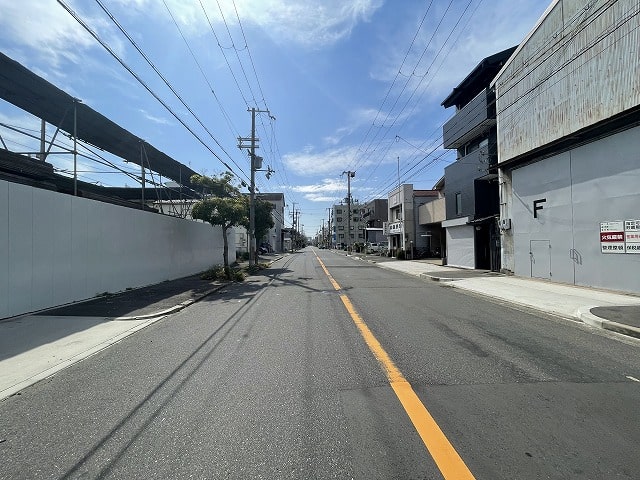 前面道路